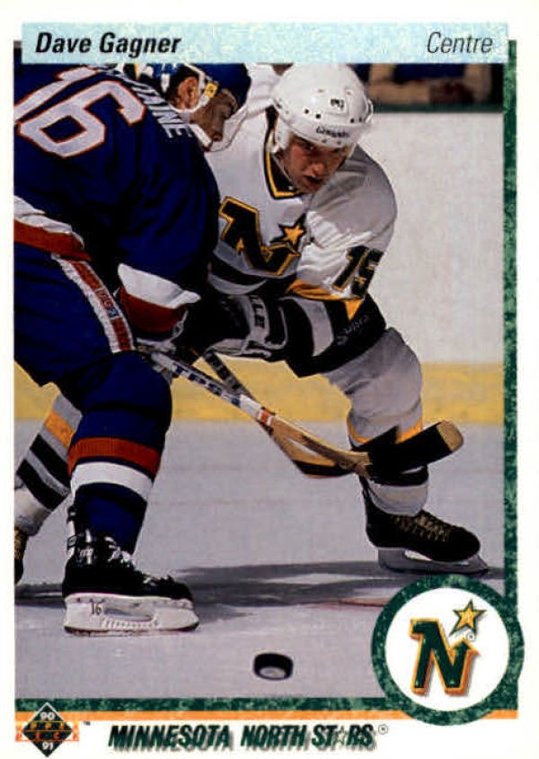 NHL 1990-91 Upper Deck French - No 248 - Dave Gagner