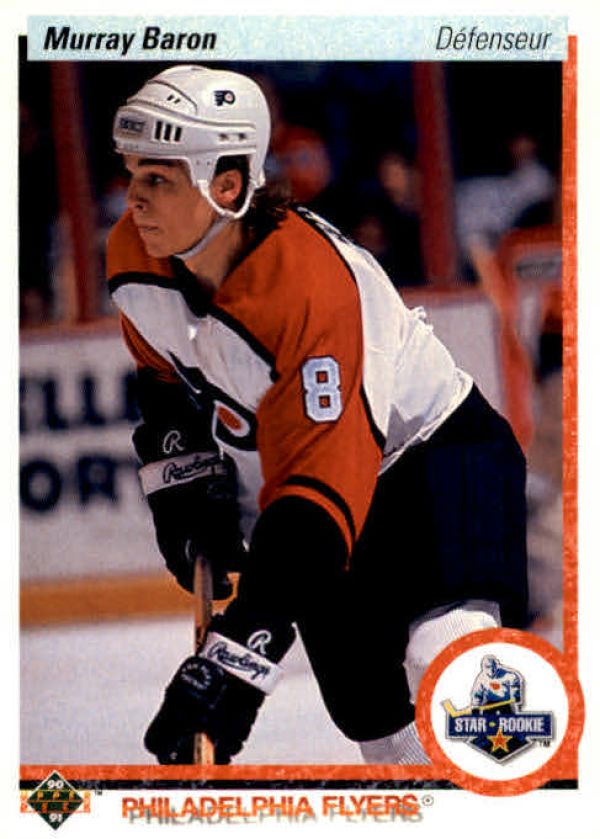 NHL 1990-91 Upper Deck French - No. 275 - Murray Baron