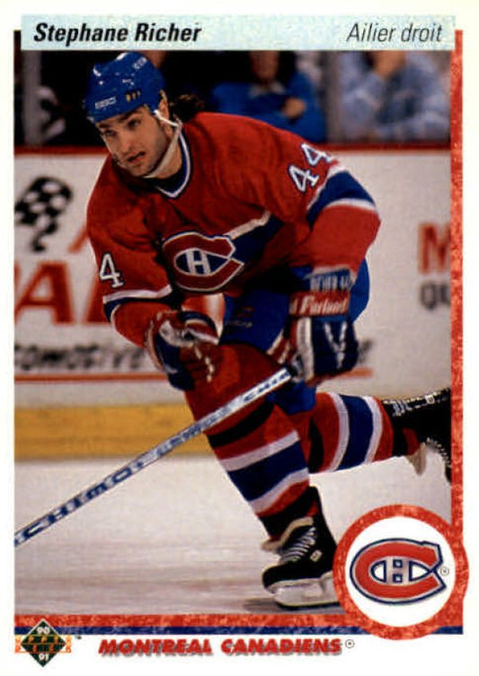 NHL 1990-91 Upper Deck French - No 276 - Stephane Richer