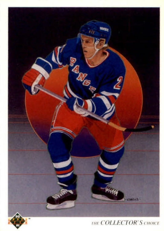 NHL 1990-91 Upper Deck French - No 315 - Brian Leetch