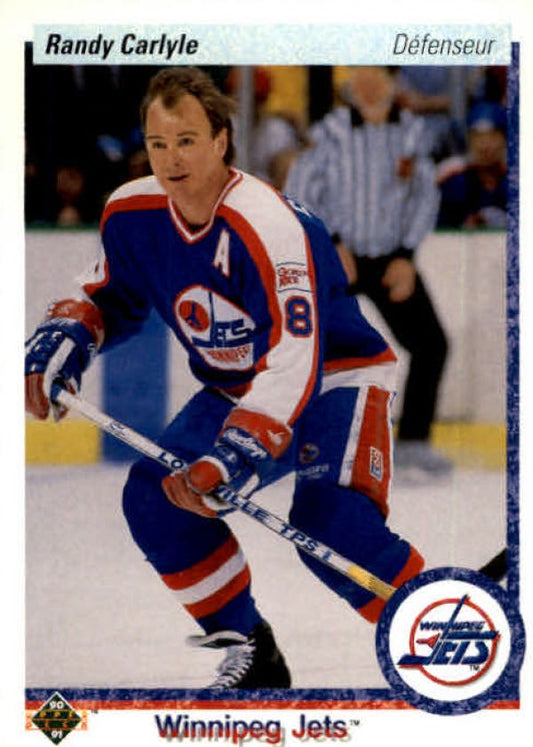 NHL 1990-91 Upper Deck French - No 331 - Randy Carlyle