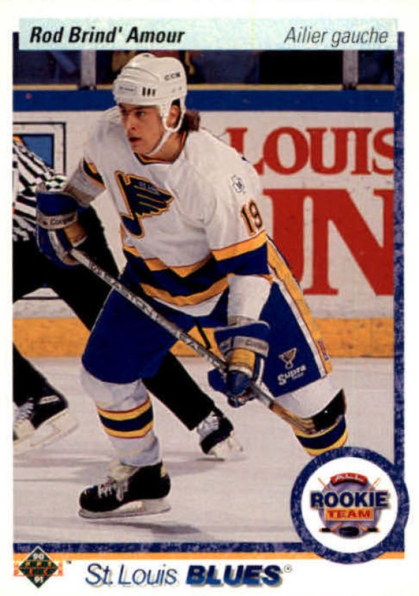 NHL 1990-91 Upper Deck French - No. 347 - Rod Brind'Amour