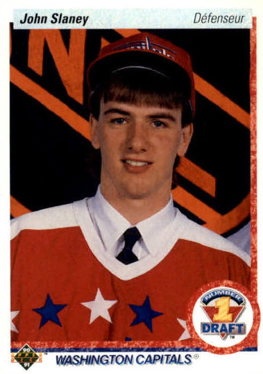 NHL 1990-91 Upper Deck French - No 360 - John Slaney