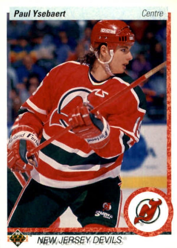 NHL 1990-91 Upper Deck French - No. 375 - Paul Ysebaert