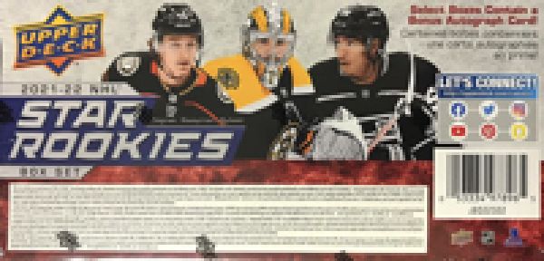 NHL 2021-22 Upper Deck Star Rookies Box Set