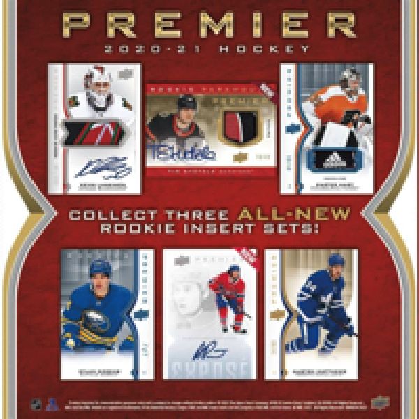 NHL 2020-21 Upper Deck Premier Hobby Box