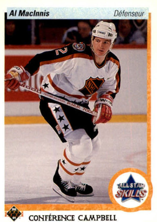 NHL 1990-91 Upper Deck French - No 497 - Al MacInnis