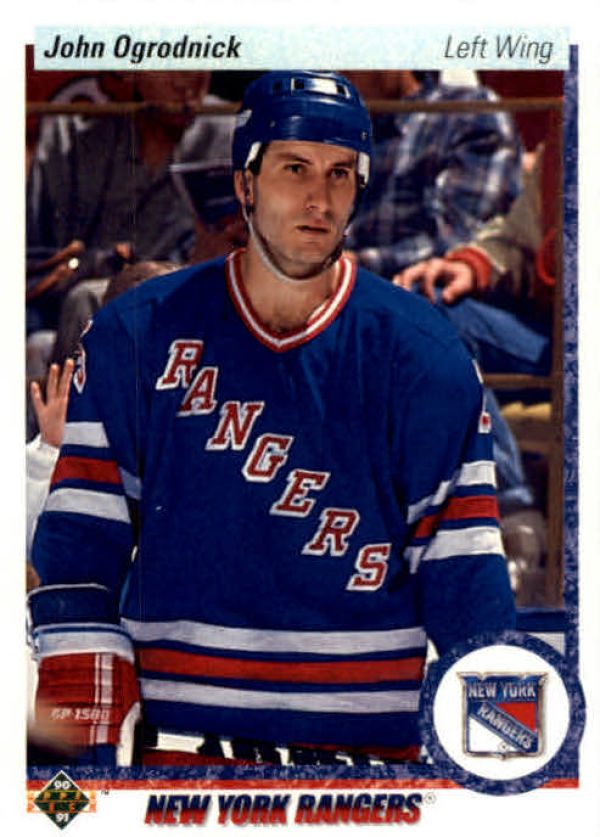 NHL 1990-91 Upper Deck - No. 258 - John Ogrodnick