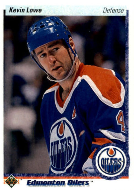 NHL 1990-91 Upper Deck - No. 262 - Kevin Lowe