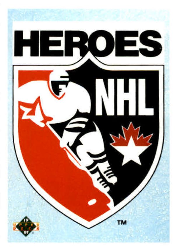 NHL 1990-91 Upper Deck - No 501 - Heroes of the NHL