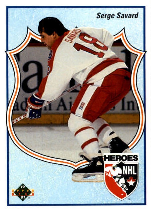 NHL 1990-91 Upper Deck - No 506 - Serge Savard