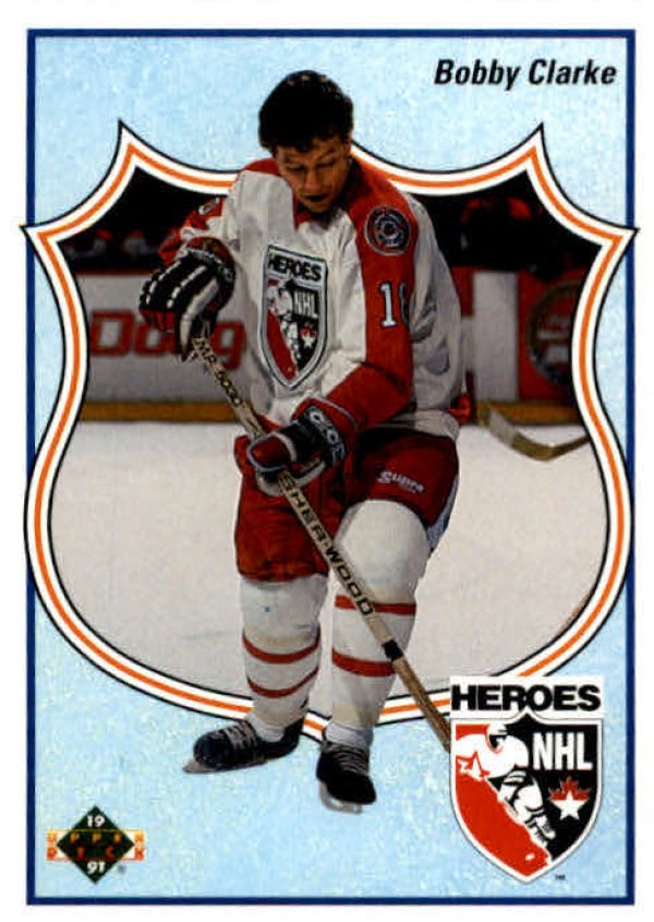 NHL 1990-91 Upper Deck - No 509 - Bobby Clarke