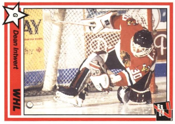 NHL 1990-91 7th Inning Sketch WHL - No 326 - Dean Intwert