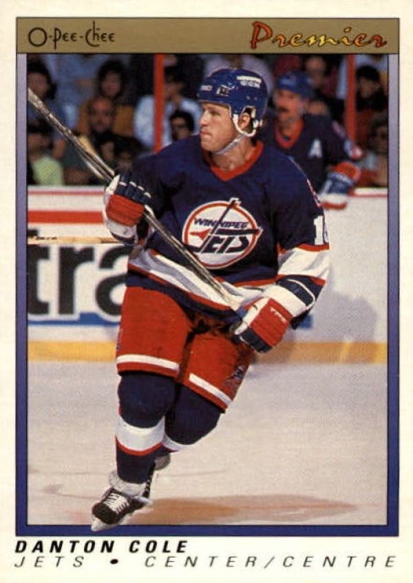 NHL 1990-91 OPC Premier - No 17 - Danton Cole