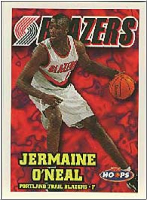 NBA 1997-98 Hoops - No 124 - Jermaine O'Neal