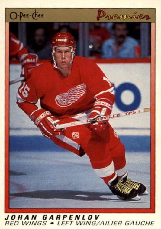 NHL 1990-91 OPC Premier - No 35 - Johan Garpenlov