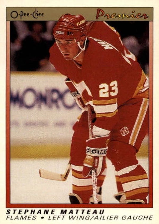 NHL 1990-91 OPC Premier - No 68 - Stephane Matteau