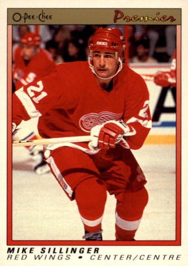 NHL 1990-91 OPC Premier - No 107 - Mike Sillinger