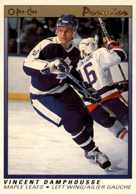NHL 1990-91 OPC Premier - No 21 - Vincent Damphousse