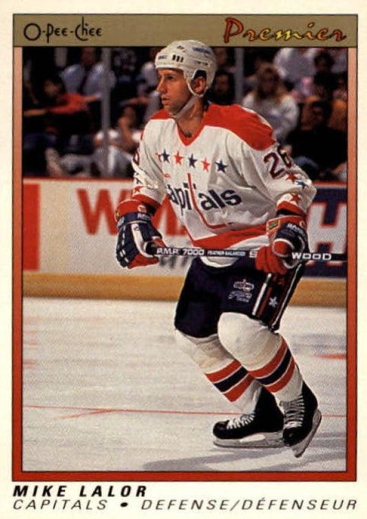NHL 1990-91 OPC Premier - No 57 - Mike Lalor