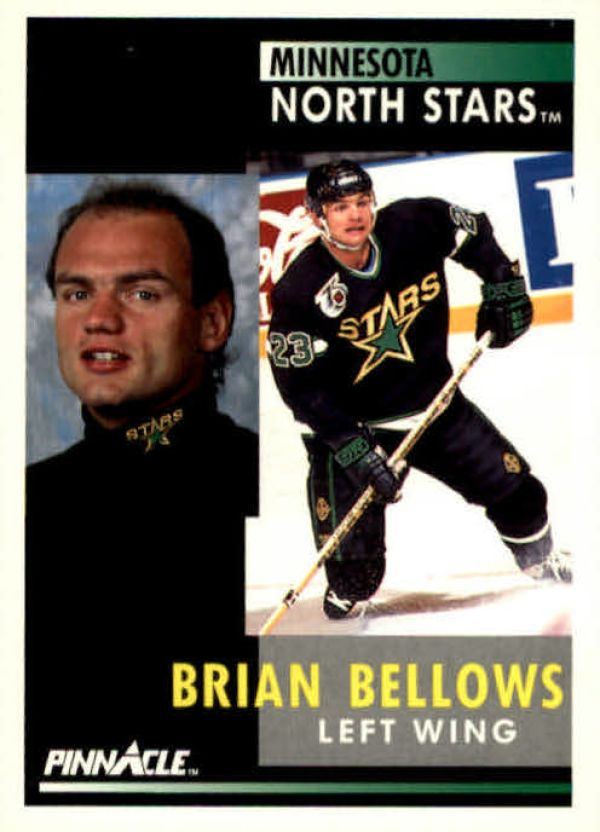 NHL 1991-92 Pinnacle - No 129 - Brian Bellows