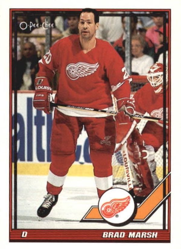 NHL 1991-92 O-Pee-Chee - No 19 - Brad Marsh