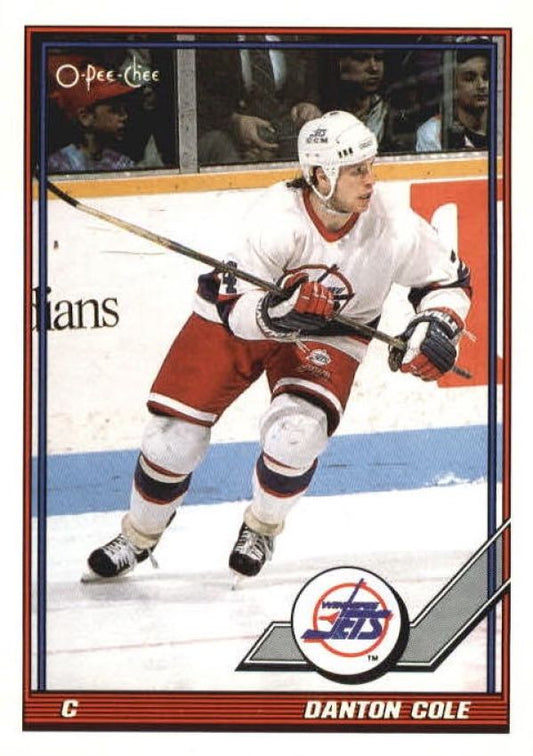 NHL 1991-92 O-Pee-Chee - No 27 - Danton Cole