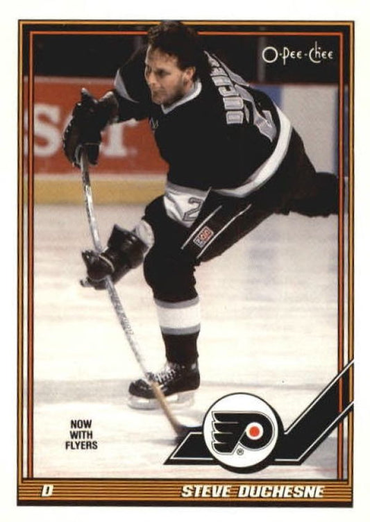 NHL 1991-92 O-Pee-Chee - No 31 - Steve Duchesne