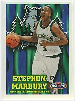 NBA 1997-98 Hoops - No 95 - Stephon Marbury