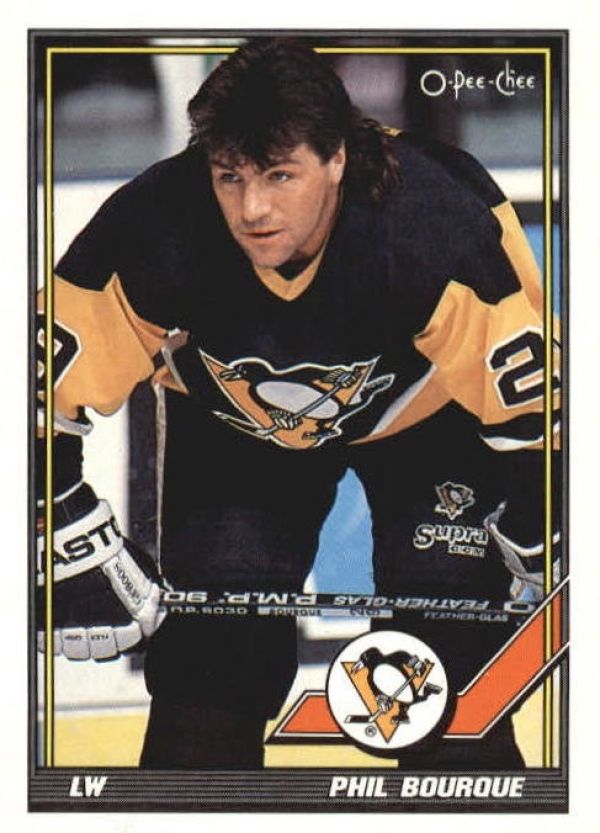 NHL 1991-92 O-Pee-Chee - No. 33 - Phil Bourque