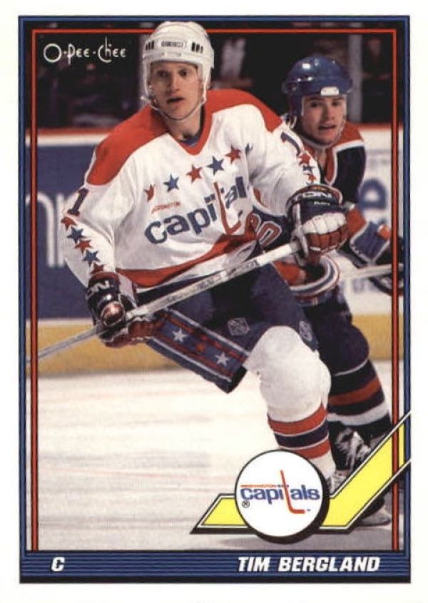 NHL 1991-92 O-Pee-Chee - No 34 - Tim Bergland