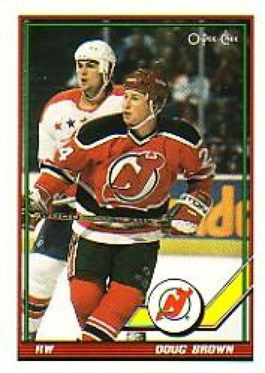 NHL 1991-92 O-Pee-Chee - No 42 - Doug Brown