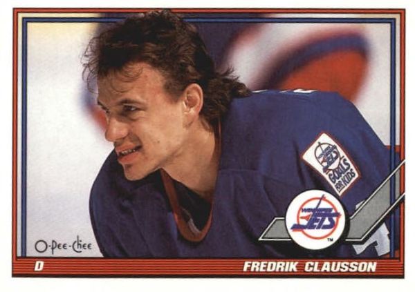 NHL 1991-92 O-Pee-Chee - No 45 - Fredrik Olausson