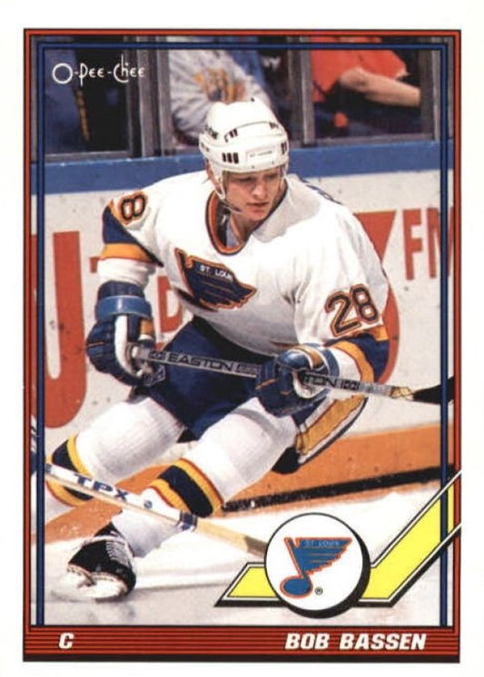 NHL 1991-92 O-Pee-Chee - No 51 - Bob Bassen