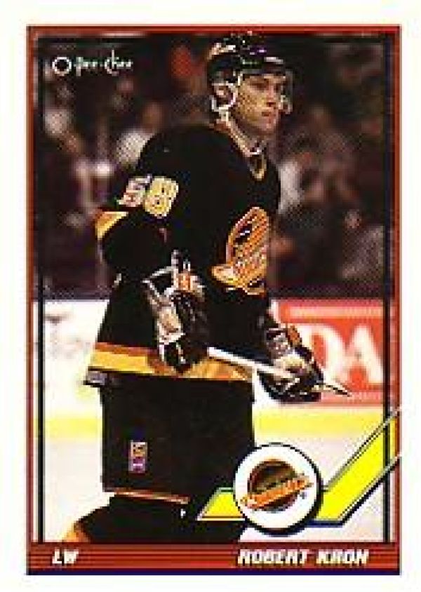 NHL 1991-92 O-Pee-Chee - No 52 - Robert Kron