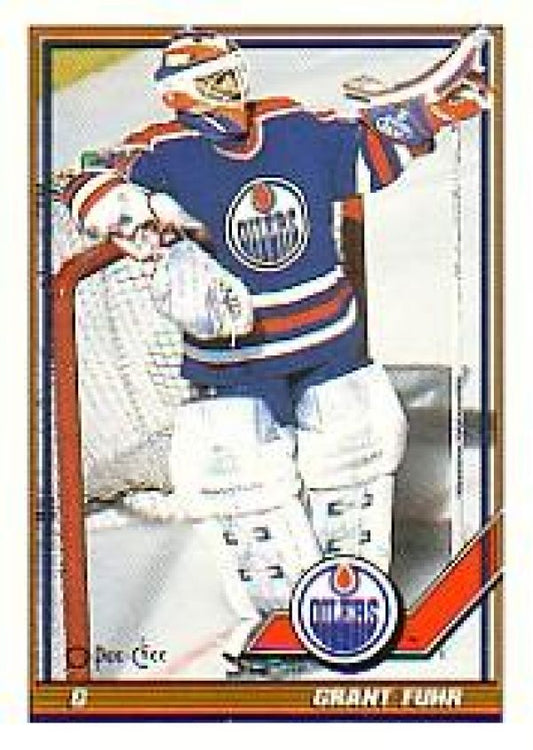 NHL 1991-92 O-Pee-Chee - No 84 - Grant Fuhr