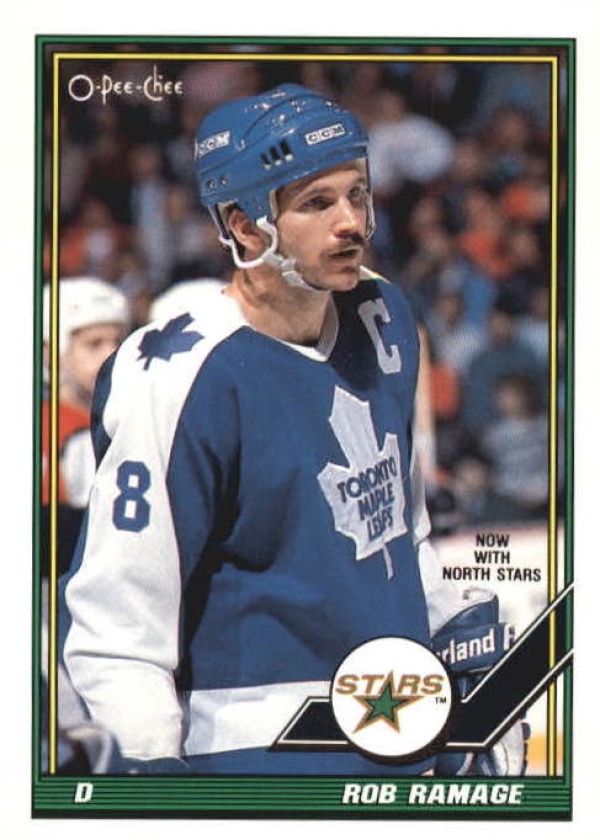 NHL 1991-92 O-Pee-Chee - No 55 - Rob Ramage