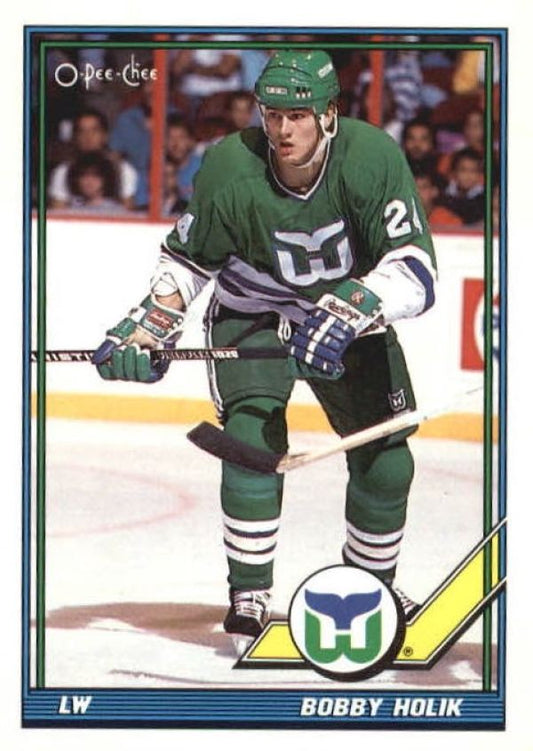 NHL 1991-92 O-Pee-Chee - No. 56 - Bobby Holik