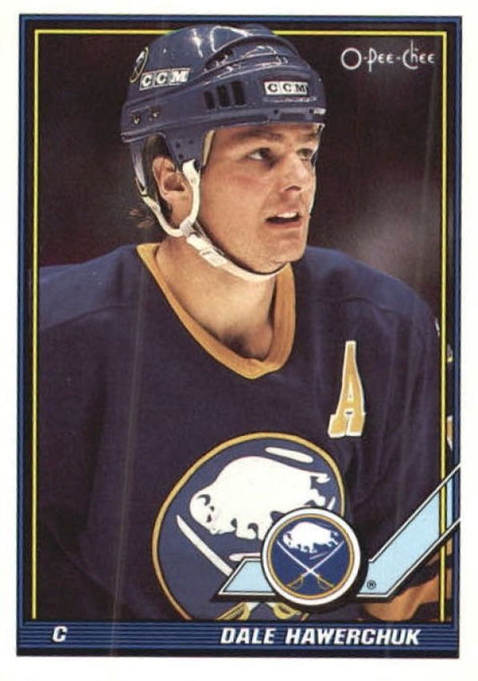 NHL 1991-92 O-Pee-Chee - No 65 - Dale Hawerchuk