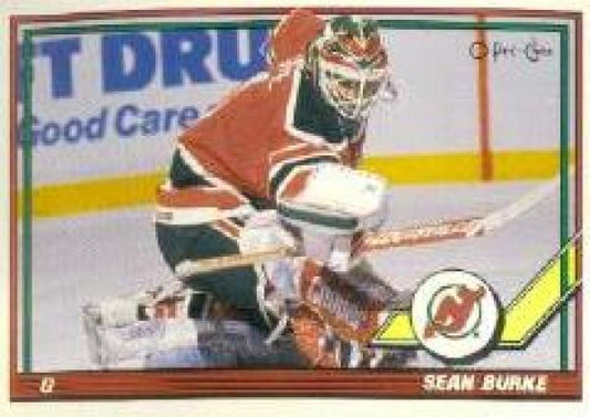 NHL 1991-92 O-Pee-Chee - No 67 - Sean Burke