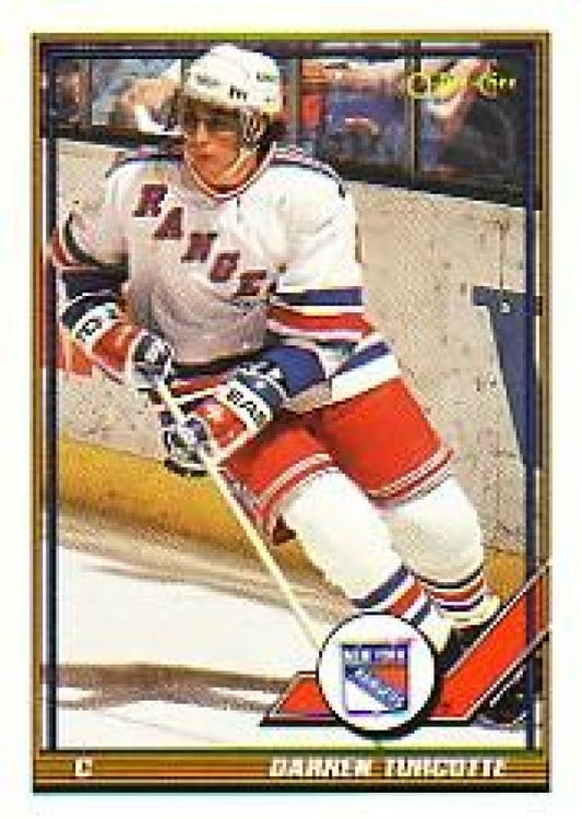 NHL 1991-92 O-Pee-Chee - No 71 - Darren Turcotte