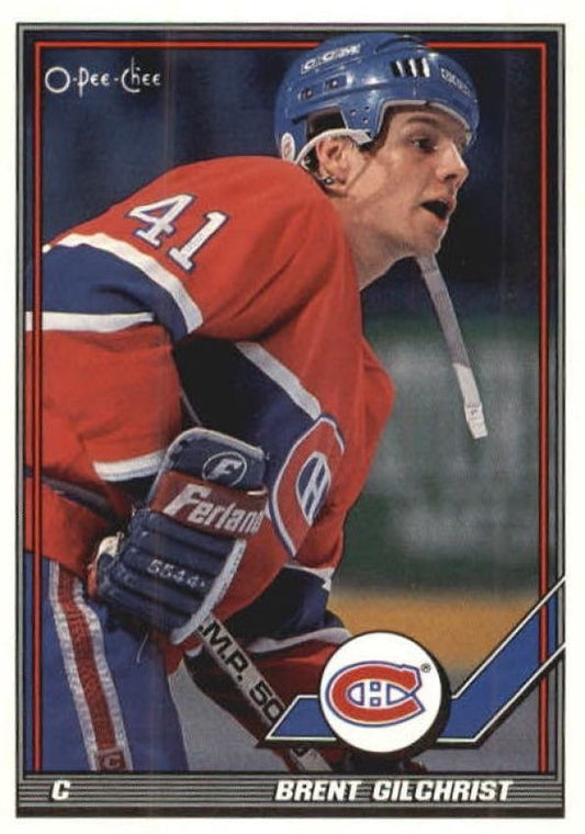 NHL 1991-92 O-Pee-Chee - No 90 - Brent Gilchrist