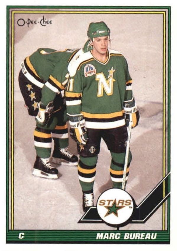 NHL 1991-92 O-Pee-Chee - No 93 - Marc Bureau