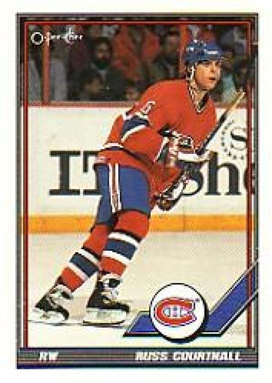 NHL 1991-92 O-Pee-Chee - No 119 - Russ Courtnall