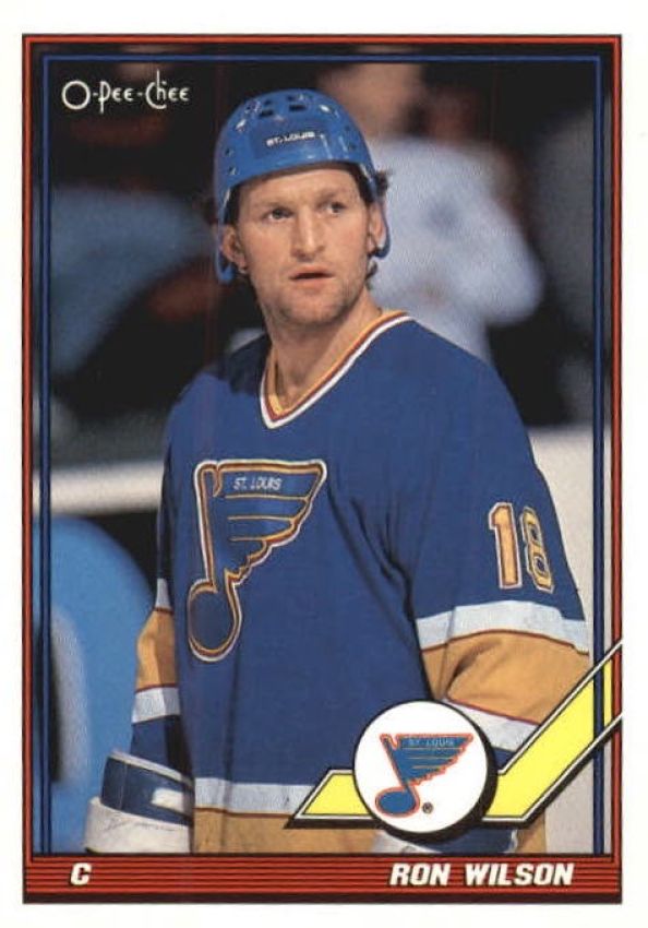 NHL 1991-92 O-Pee-Chee - No 120 - Ron Wilson