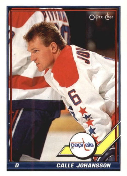 NHL 1991-92 O-Pee-Chee - No 126 - Calle Johansson