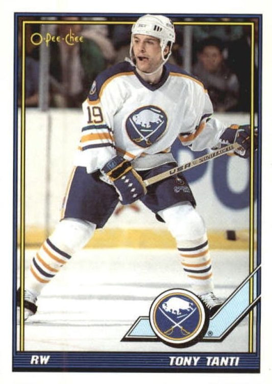 NHL 1991-92 O-Pee-Chee - No 133 - Tony Tanti