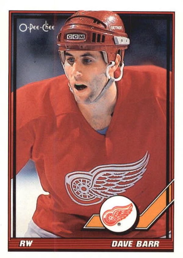 NHL 1991-92 O-Pee-Chee - No 147 - Dave Barr