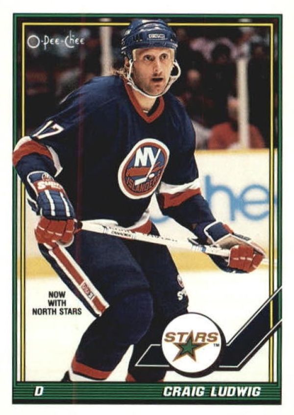 NHL 1991-92 O-Pee-Chee - No 150 - Craig Ludwig