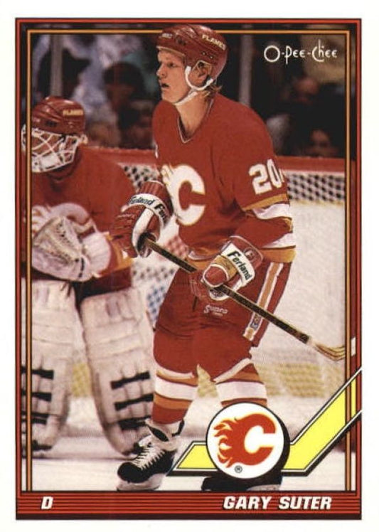 NHL 1991-92 O-Pee-Chee - No 151 - Gary Suter